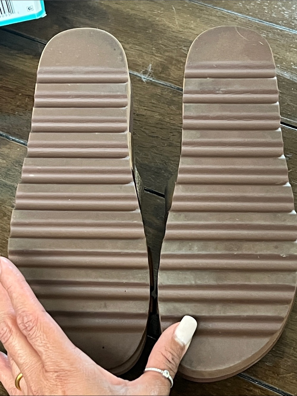 Reef Women s Platform Sandals - Brown & Gold - Picture 8 of 12